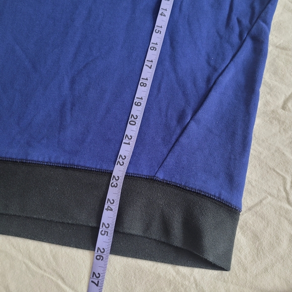 Sandro Blue Sweater Zipper Details Size 1 (Small) Cotton - Picture 7 of 8